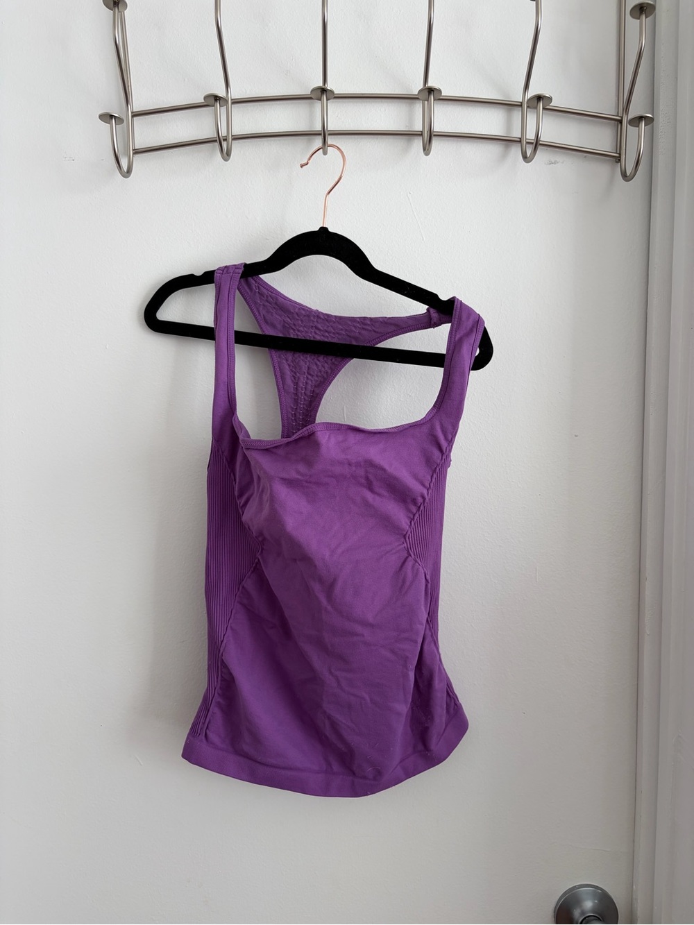 Purple Racerback Tank Top